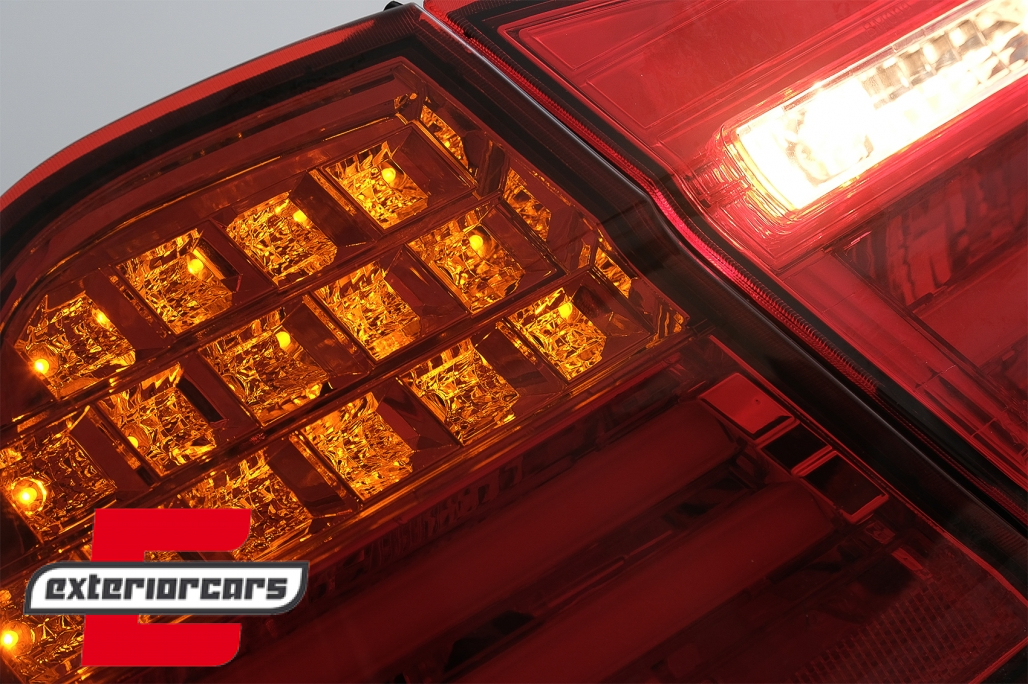 LED stražnja svjetla LightBar LCI dizajn (crvena) / BMW serije 3 E90 limuzina (2005-2008) - Slika 8