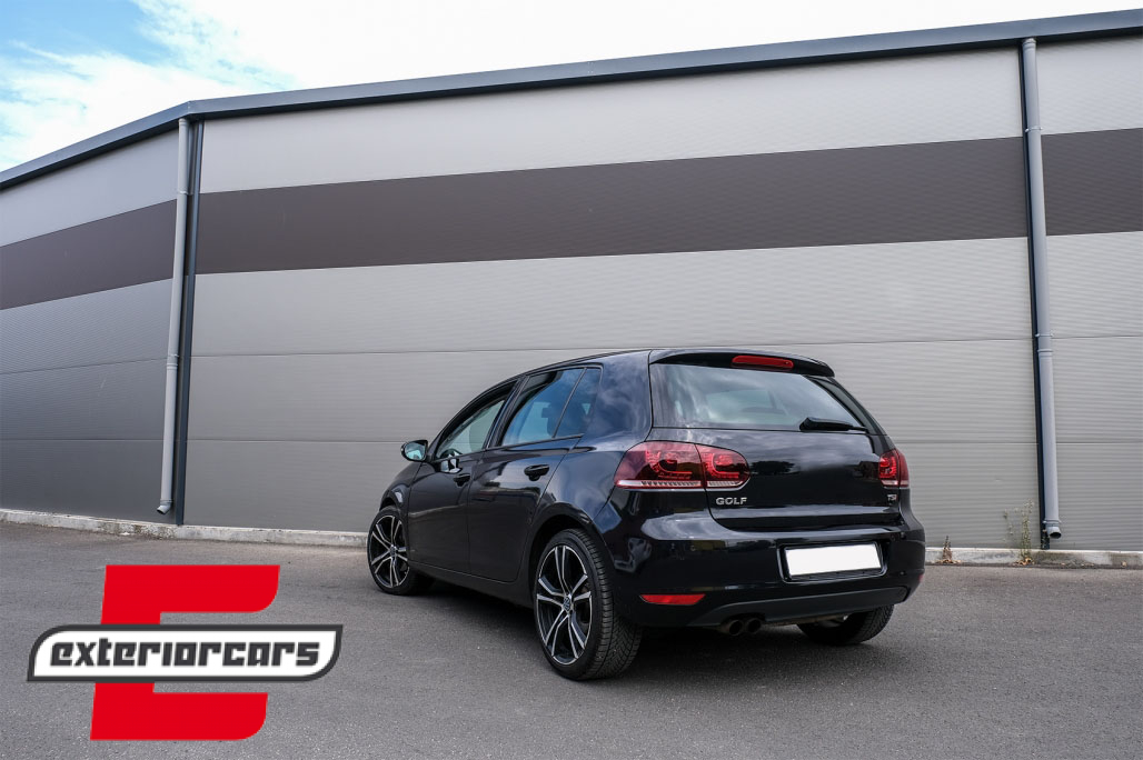 Full LED stražnja svjetla SEQ žmigavci R20 dizajn (crvena/kristal) / VW Golf 6 VI (2008-2013) - Slika 19