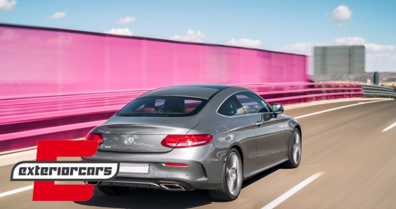 Difuzor zraka C63 AMG dizajn / Mercedes C-klasa C205 A205 Coupe Cabrio (2014-2019) - Slika 10