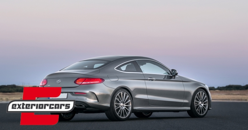 Difuzor zraka C63 AMG dizajn / Mercedes C-klasa C205 A205 Coupe Cabrio (2014-2019) - Slika 11