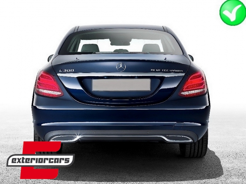 Difuzor zraka & nastavci auspuha C63 AMG dizajn / Mercedes C-klasa W205 S205 (2014-2018) - Slika 15