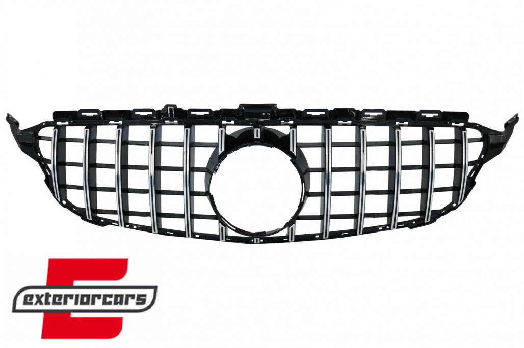 Prednja maska GT-R Panamericana dizajn (chrome) / Mercedes C-klasa W205 S205 C205 A205 (2014-2018) - Slika 2