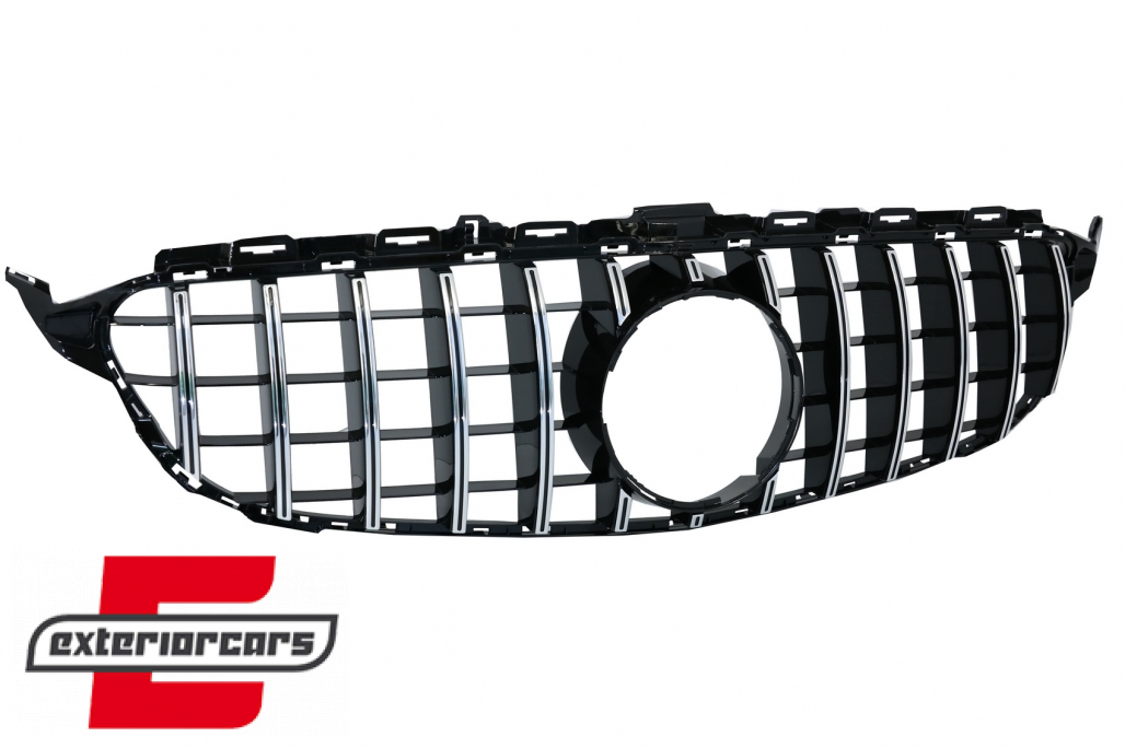 Prednja maska GT-R Panamericana dizajn (chrome) / Mercedes C-klasa W205 S205 C205 A205 (2014-2018) - Slika 3
