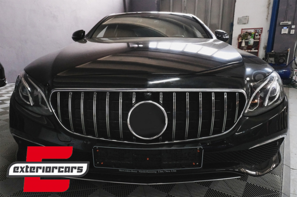 Prednja maska GT-R Panamericana dizajn (chrome) / Mercedes E-klasa W213 S213 C238 A238 (2016-2019) - Slika 11