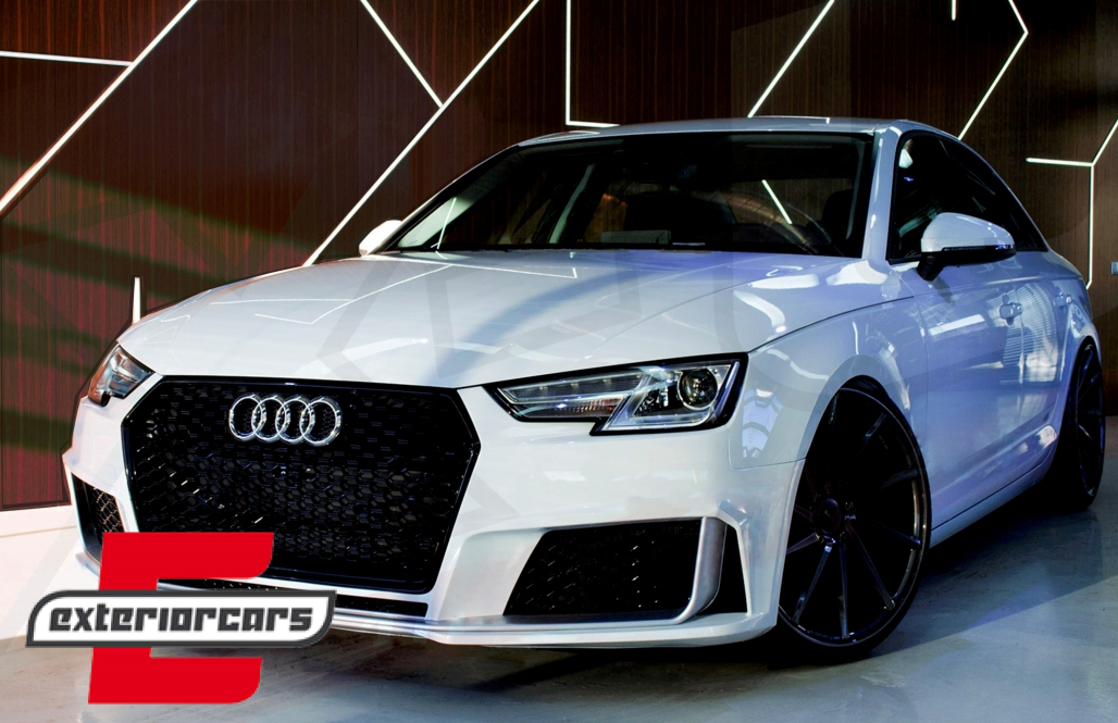 Prednji branik Quattro RS4 dizajn / Audi A4 B9 8W (2016-2019) - Slika 7