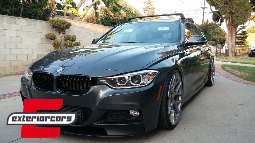 Prednji splitter M-Performance dizajn (mat crna) / BMW serije 3 F30 F31 (2011-2019) - Slika 8