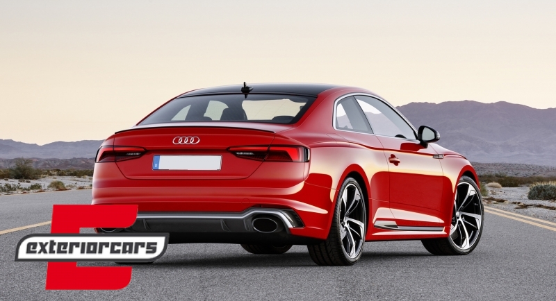 Zadnji branik Quattro RS5 dizajn / Audi A5 F5 (2017-2019) - Slika 12