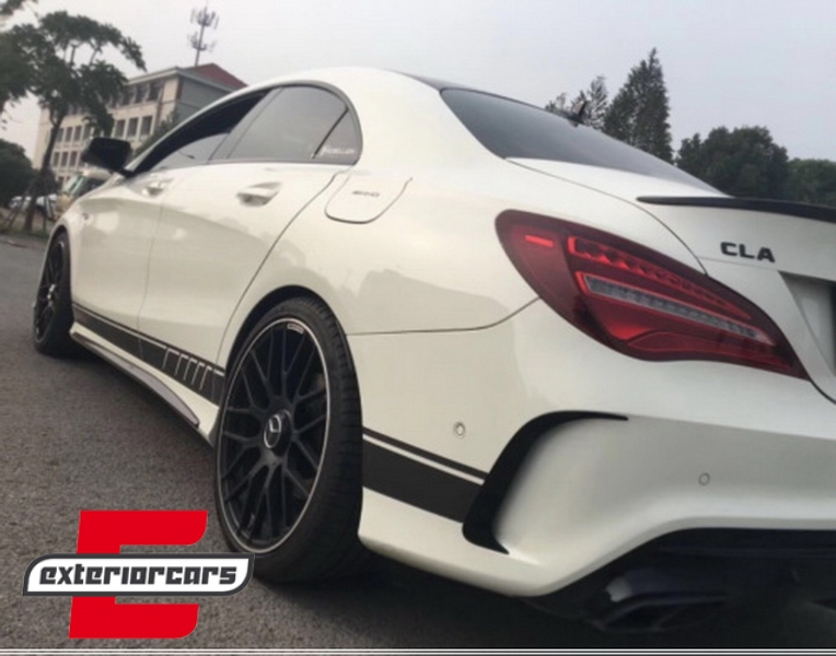 Zadnji splitteri CLA45 AMG dizajn (piano crna) / Mercedes CLA W117 C117 X117 (2013-2018) - Slika 6