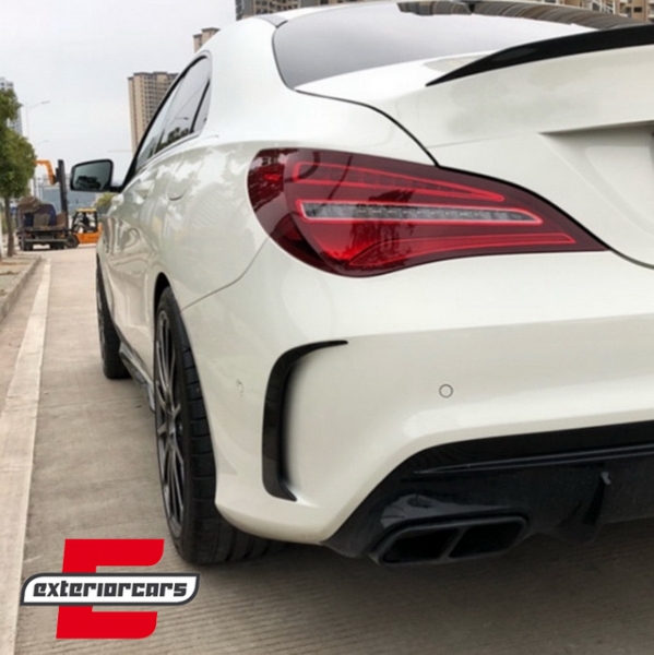 Zadnji splitteri CLA45 AMG dizajn (piano crna) / Mercedes CLA W117 C117 X117 (2013-2018) - Slika 7