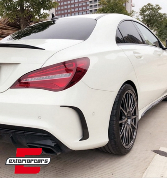 Zadnji splitteri CLA45 AMG dizajn (piano crna) / Mercedes CLA W117 C117 X117 (2013-2018) - Slika 8
