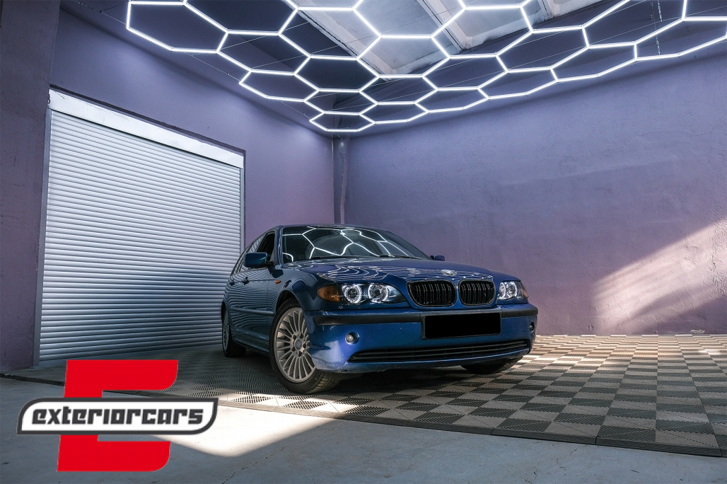 Prednja svjetla CCFL Angel Eyes (crna) / BMW serije 3 E46 Facelift limuzina karavan (2001-2005) - Slika 10