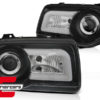 LED prednja svjetla Xenon look (crna)