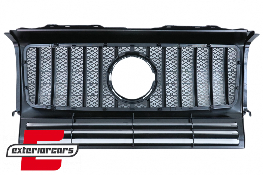 Prednja maska GT-R Panamericana dizajn (piano crna) / Mercedes G-klasa W463 (1990-2018) - Slika 4