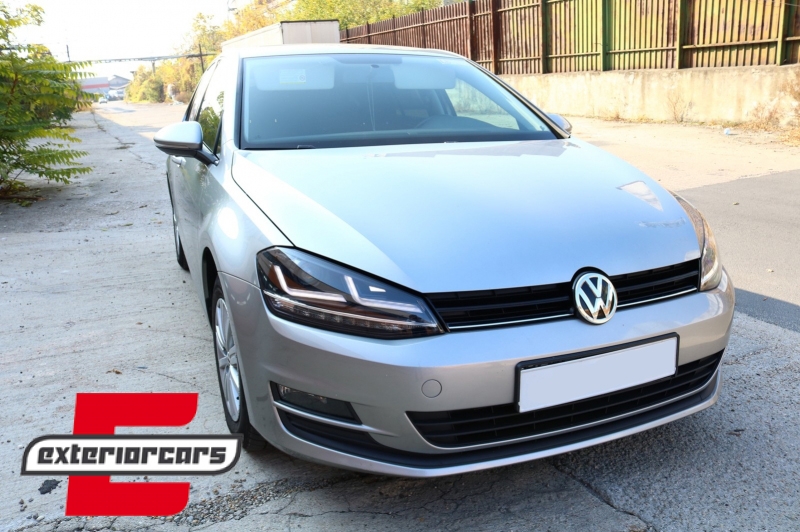 Osram full LED prednja svjetla LEDriving (crna) / VW Golf 7 VII (2012-2017) - Slika 12