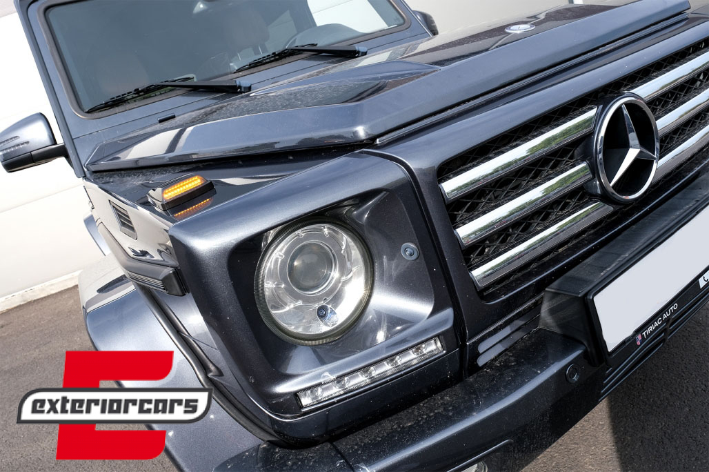 LED SEQ žmigavci (smoke) / Mercedes G-klasa W463 (1989-2015) - Slika 8