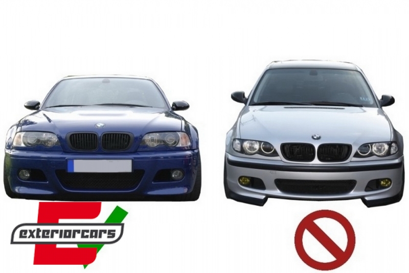 Poklopci zračnih kanala za svjetla za maglu M3 Hamman dizajn (carbon look) / BMW serije 3 E46 (1998-2005) - Slika 8