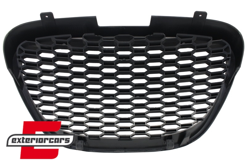 Prednja maska saće dizajn (crna) / Seat Leon 1P Altea Toledo 5P (2004-2009) - Slika 4