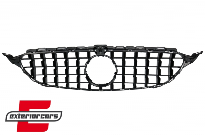 Prednja maska GT-R Panamericana dizajn 360° (chrome) / Mercedes C-klasa W205 S205 A205 C205 (2014-2018) - Slika 4