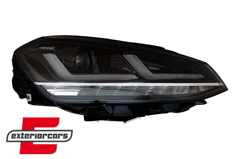 Osram Full LED prednja svjetla LEDriving LED SEQ žmigavci (chrome) / VW Golf 7 VII (2012-2017) - Slika 4