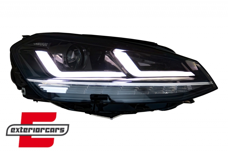Osram Full LED prednja svjetla LEDriving LED SEQ žmigavci (chrome) / VW Golf 7 VII (2012-2017) - Slika 2