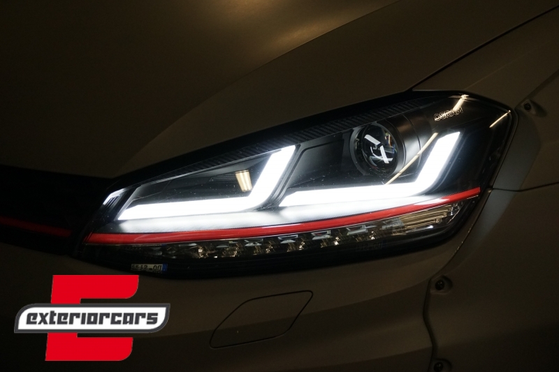 Osram Full LED prednja svjetla LEDriving SEQ žmigavci GTI dizajn (crvena) / VW Golf 7 VII (2012-2017) - Slika 11