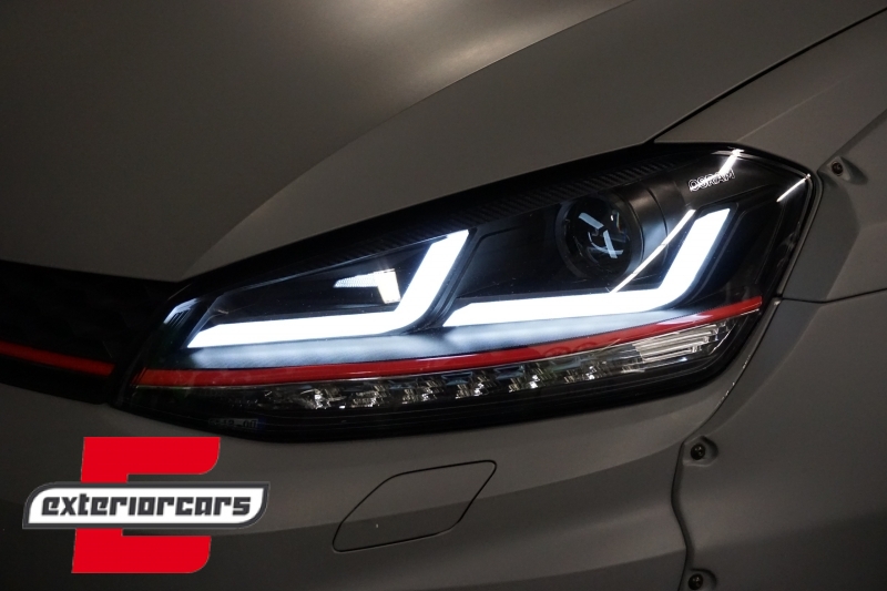 Osram Full LED prednja svjetla LEDriving SEQ žmigavci GTI dizajn (crvena) / VW Golf 7 VII (2012-2017) - Slika 12