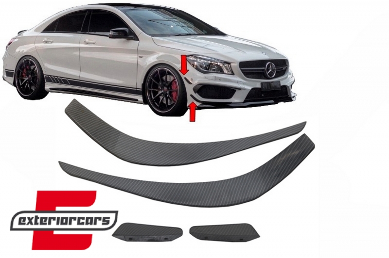 Prednji splitteri CLA45 AMG dizajn (carbon) / MERCEDES CLA W117 C117 X117 (2013-2016) - Slika 7