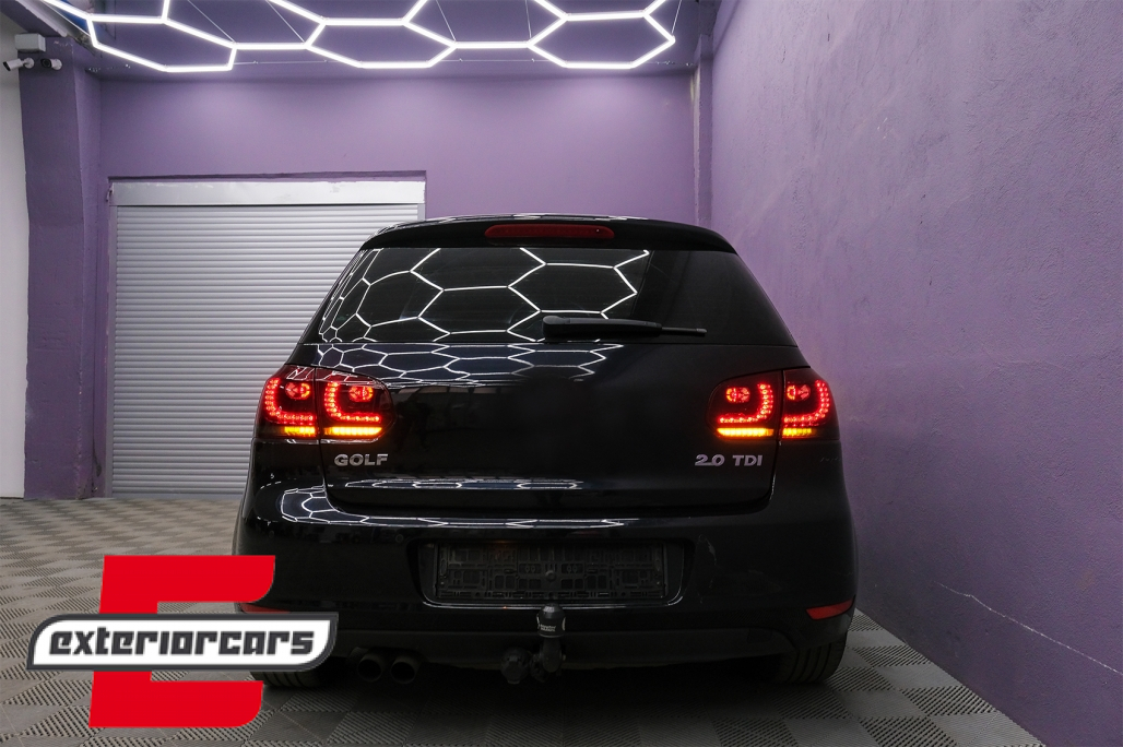 Full LED stražnja svjetla SEQ žmigavci R20 dizajn (crvena/smoke) / VW Golf 6 VI (2008-2013) - Slika 18