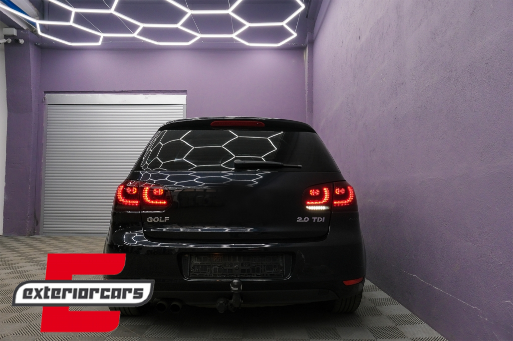Full LED stražnja svjetla SEQ žmigavci R20 dizajn (crvena/smoke) / VW Golf 6 VI (2008-2013) - Slika 19