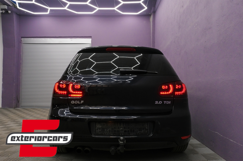 Full LED stražnja svjetla SEQ žmigavci R20 dizajn (crvena/smoke) / VW Golf 6 VI (2008-2013) - Slika 20