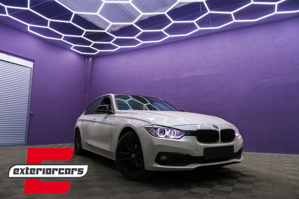 Prednja svjetla LED Angel Eyes Xenon look (crna) / BMW serije 3 F30 F31 limuzina karavan (10.2011-05.2015) - Slika 36