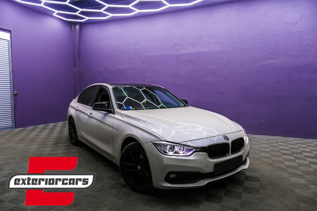 Prednja svjetla LED Angel Eyes Xenon look (crna) / BMW serije 3 F30 F31 limuzina karavan (10.2011-05.2015) - Slika 37