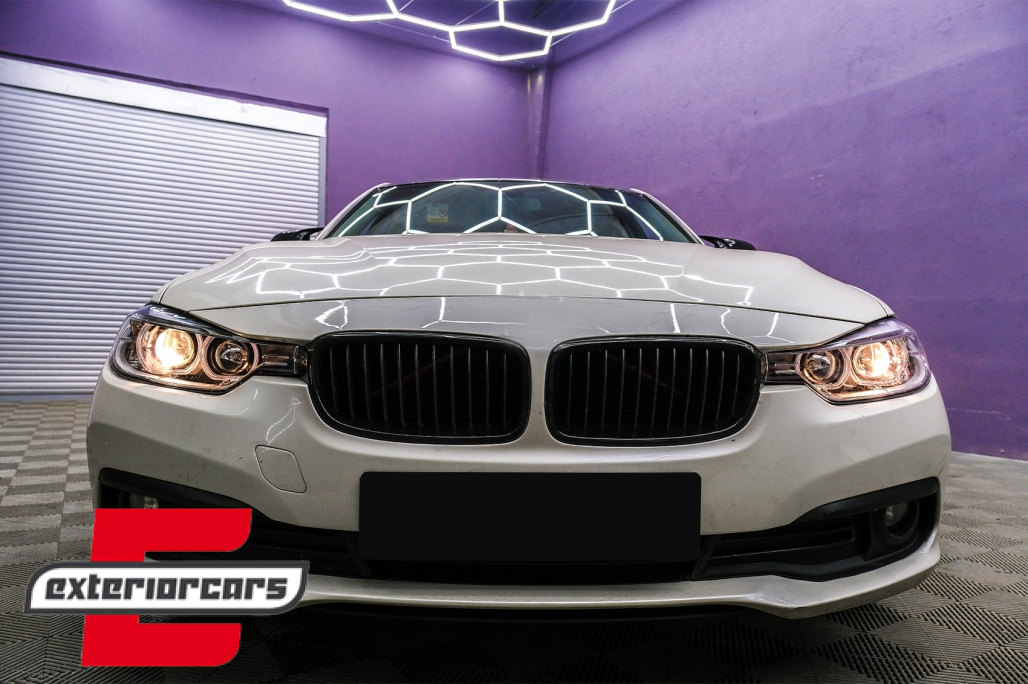 Prednja svjetla LED Angel Eyes Xenon look (crna) / BMW serije 3 F30 F31 limuzina karavan (10.2011-05.2015) - Slika 40