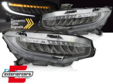 Full LED prednja svjetla SEQ žmigavci / Honda Civic Mk10 (2016-2021)