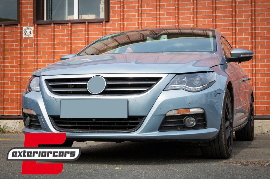Prednja svjetla LED DayLight (crna) / VW Passat CC (2008-2012) - Slika 13