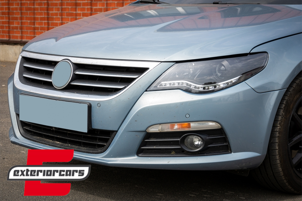Prednja svjetla LED DayLight (crna) / VW Passat CC (2008-2012) - Slika 17