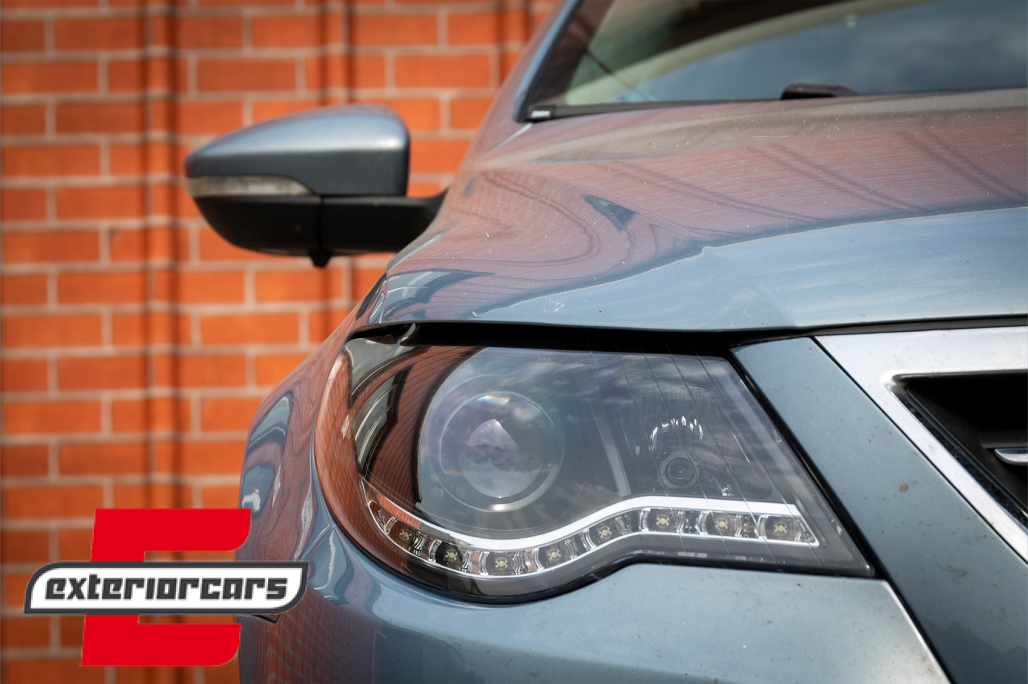 Prednja svjetla LED DayLight (crna) / VW Passat CC (2008-2012) - Slika 18