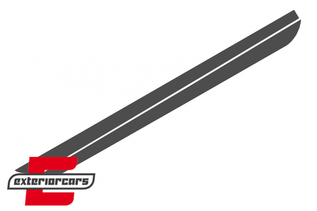 Naljepnice M-Performance dizajn (tamno siva) / BMW serije 5 F10 F11 (2011-2017)