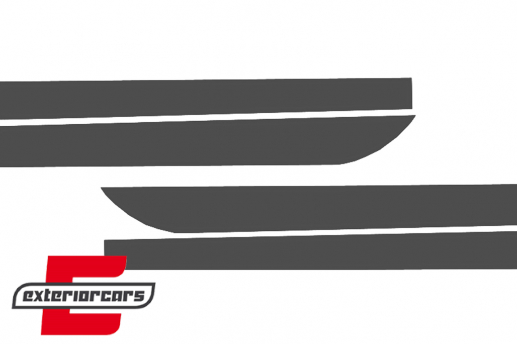 Naljepnice M-Performance dizajn (tamno siva) / BMW serije 5 F10 F11 (2011-2017) - Slika 3