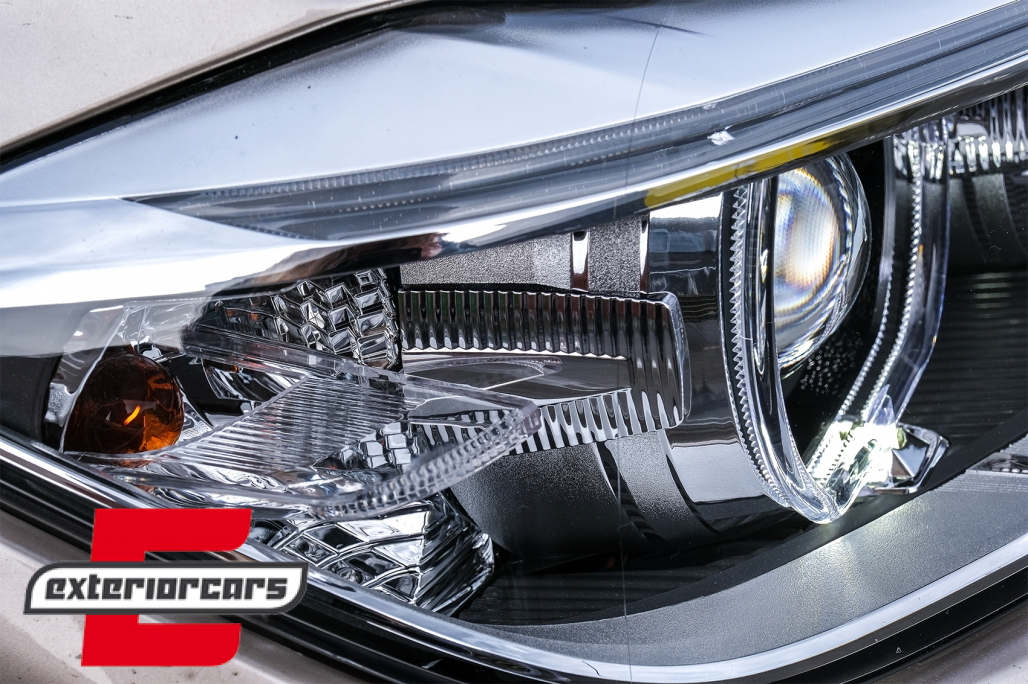 Prednja svjetla LED Angel Eyes Xenon look (crna) / BMW serije 3 F30 F31 limuzina karavan (10.2011-05.2015) - Slika 19