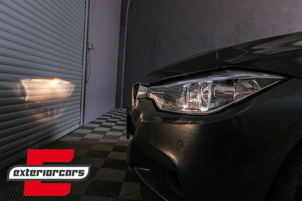 Prednja svjetla LED Angel Eyes Xenon look (crna) / BMW serije 3 F30 F31 limuzina karavan (10.2011-05.2015) - Slika 20