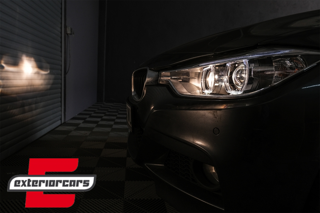 Prednja svjetla LED Angel Eyes Xenon look (crna) / BMW serije 3 F30 F31 limuzina karavan (10.2011-05.2015) - Slika 22