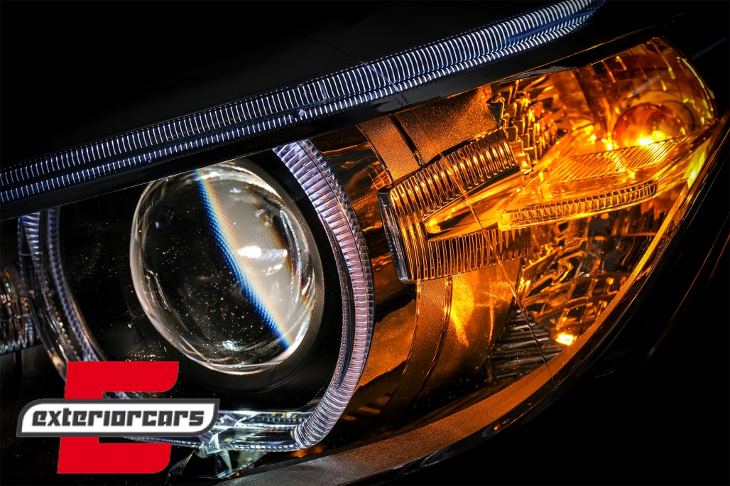 Prednja svjetla LED Angel Eyes Xenon look (crna) / BMW serije 3 F30 F31 limuzina karavan (10.2011-05.2015) - Slika 26
