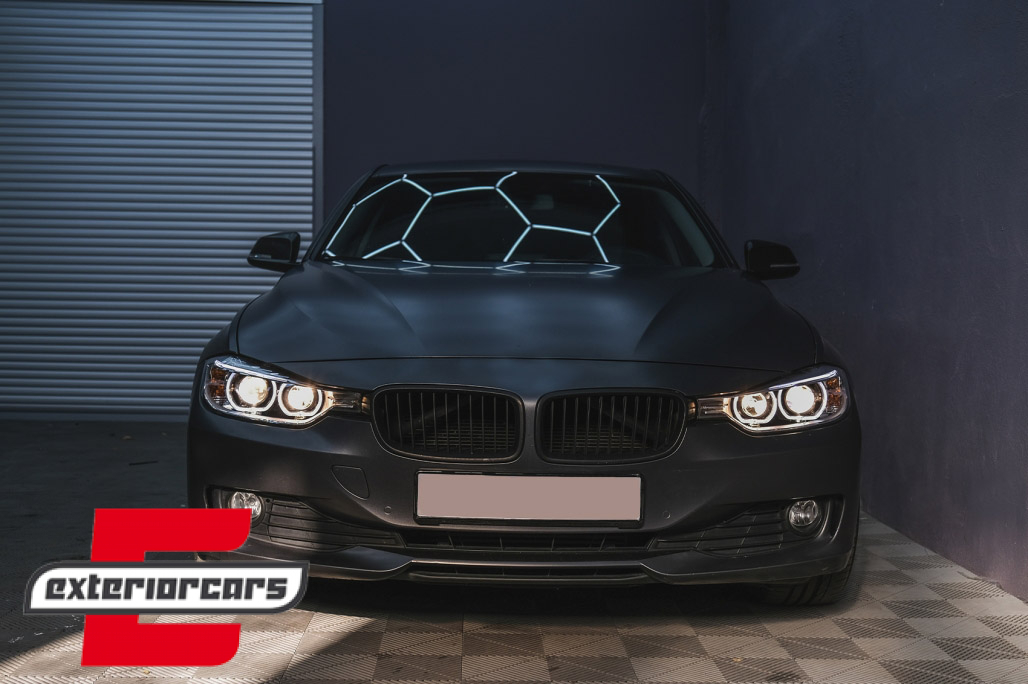Prednja svjetla LED Angel Eyes Xenon look (crna) / BMW serije 3 F30 F31 limuzina karavan (10.2011-05.2015) - Slika 32