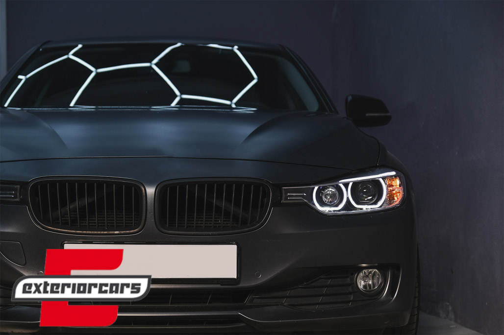 Prednja svjetla LED Angel Eyes Xenon look (crna) / BMW serije 3 F30 F31 limuzina karavan (10.2011-05.2015) - Slika 33