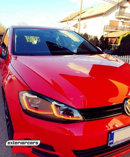 Full LED prednja svjetla SEQ žmigavci Facelift G7.5 GTI look / VW Golf 7 VII (2012-2017) - Slika 14