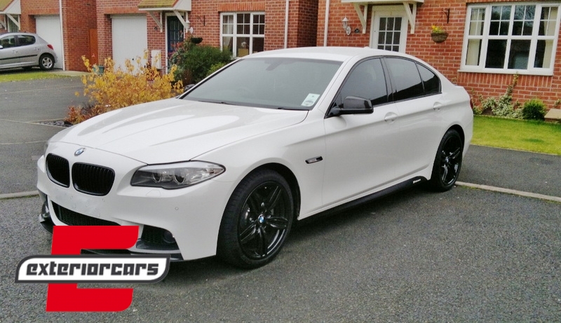 Naljepnice M-Performance dizajn (mat crna) / BMW serije 5 F10 F11 (2011-2017) - Slika 5