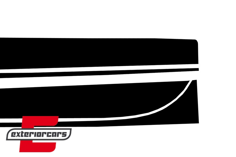 Naljepnice M-Performance dizajn (mat crna) / BMW serije 3 F30 F31 (2011-2019) - Slika 4