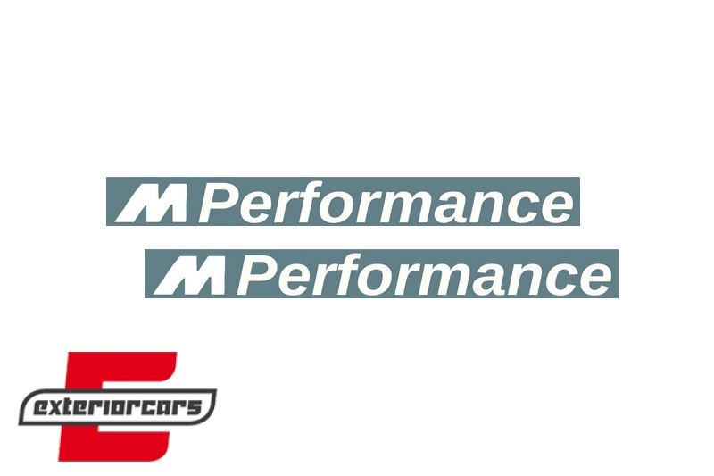Naljepnice M-Performance dizajn (mat crna) / BMW serije 3 F30 F31 (2011-2019) - Slika 5