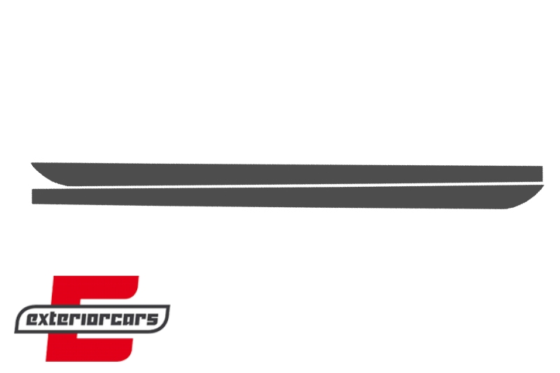 Naljepnice M-Performance dizajn (tamno siva) / BMW serije 5 F10 F11 (2011-2017) - Slika 2